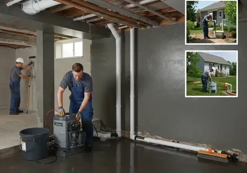 Basement Waterproofing and Flood Prevention process in Assumption, IL